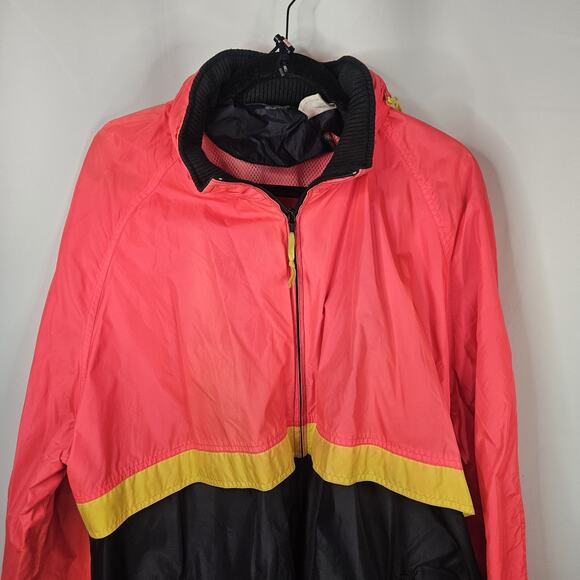 Vtg Woolrich Mens Colorblock Windbreaker Water Resistant Jacket XXL Running Coat - Picture 3 of 11